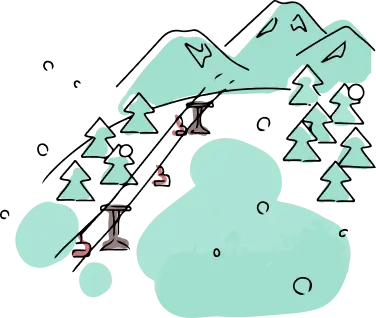 山イラスト